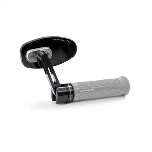 Rétroviseur Barracuda SKIN-R BAR END (la paire) Universel – Noir Ref : BAR0112 / N2000-SRB