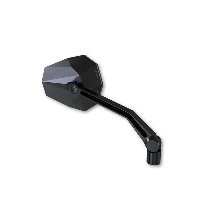 Rétroviseur de guidon HIGHSIDER pro Stealth -X2 avec clignotants LED – noir – la paire
