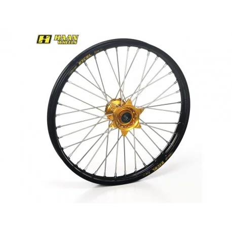 Roue avant complete HAAN WHEELS SM SUZUKI RMZ 250 RMZ 450 Tubeless 17×3,50x36T