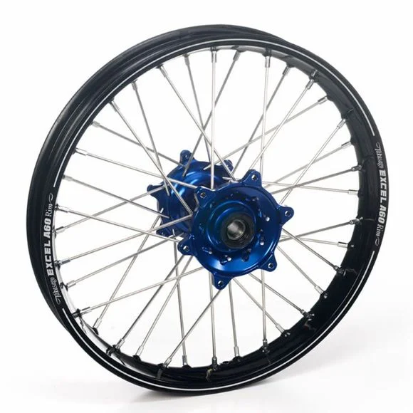 Roue Haan Wheels arrière dimension 12×1.60 Noir/bleu Ref : HW77004820 / 1076108004
