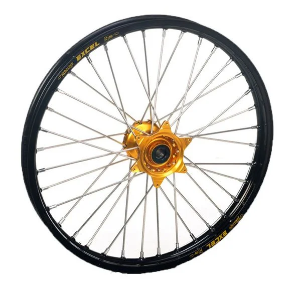 Roue Haan Wheels arrière dimension 16×1.85 Noir/Or grande roue Ref : HW7735132 / 1076191004