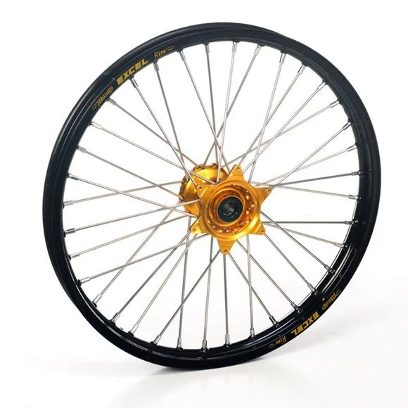 Roue Haan Wheels Avant dimension 21×1.60 Noir/Or Ref : HW7710132 / 1076012008