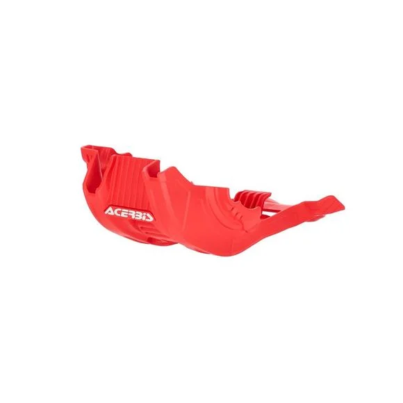Sabot moteur Acerbis Skid Plate – Noir / Rouge Ref : AE5555