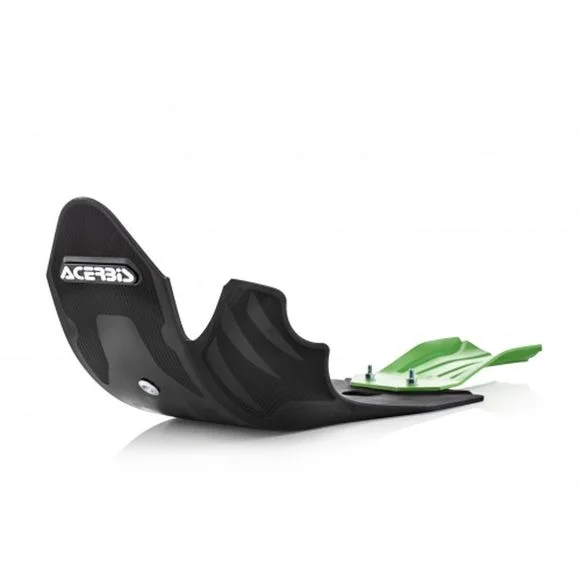Sabot moteur Acerbis Skid Plate – Noir / Vert Ref : AE2923