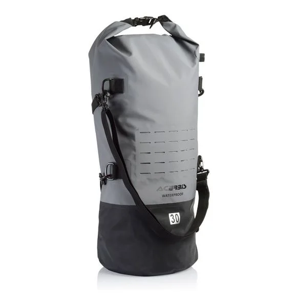 Sac de rangement Acerbis X-WATER VERTICAL – Noir / Gris Ref : AE5489 / 0024541.319