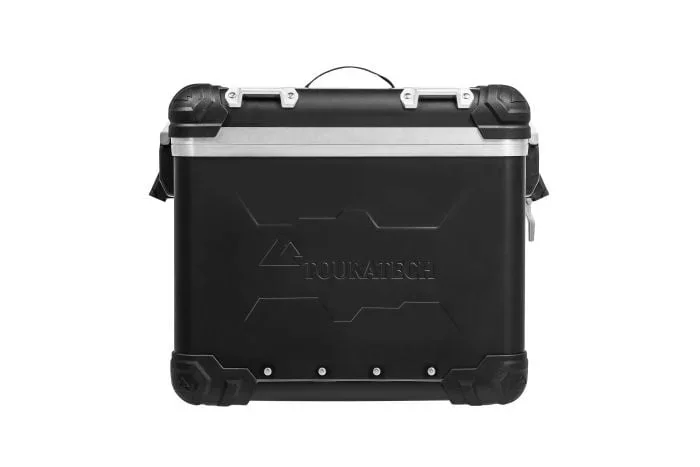 Sacoche en Aluminium ZEGA Evo « And-Black », 38 Litres |Gauche
