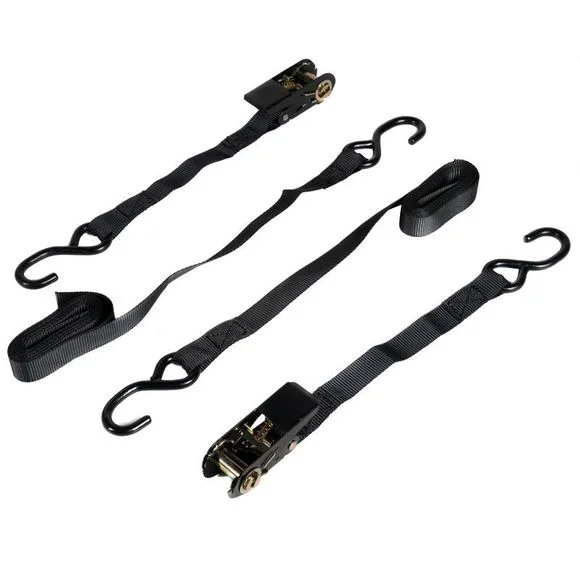 Sangle à cliquet KOOROOM LOT DE 2 – 180CM Universel – Noir Ref : KOR0132