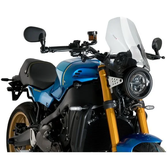 Saute vent Puig SPORT (+ 25.5 cm) – IncoloreYAMAHA 900 XSR 900 – 2022 – 2025Ref : PUI0637