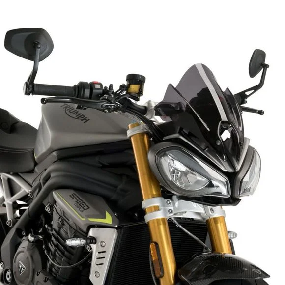 Saute vent Puig SPORT – GrisTRIUMPH 1200 SPEED TRIPLE 1200 RS – 2021 – 2025Ref : 20795