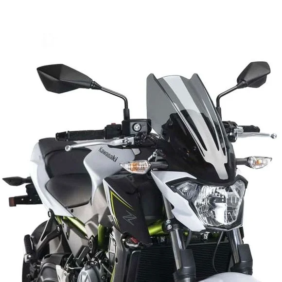 Saute vent Puig TOURING – GrisKAWASAKI 650 Z 650 ABS (ER650H) – 2017 – 2019Ref : 9369
