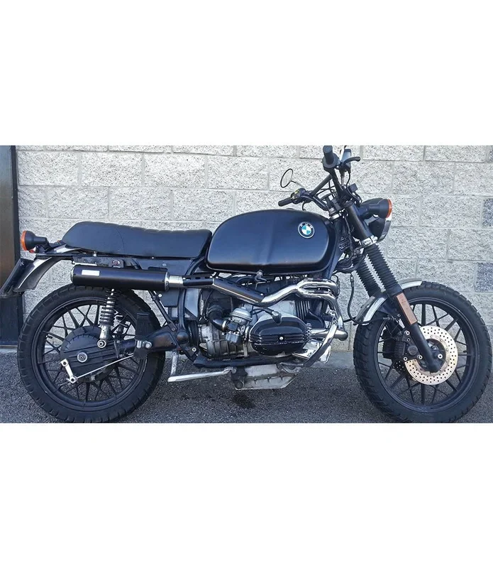 Scarico Alto 2 in 1 per BMW R80 / R100 – Omologato – Mass
