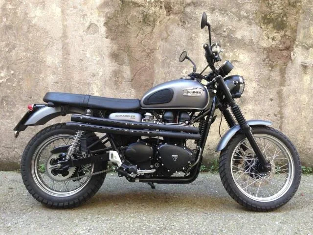 Scarico Alto per Triumph fino al 2016 – Omologato – Mohave