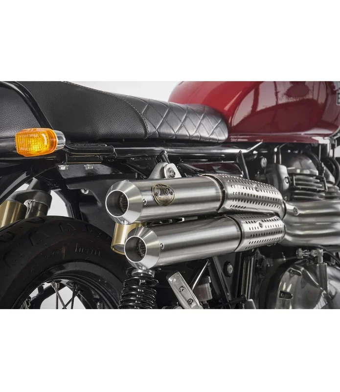 Scarico Flat Track per Interceptor e Continental GT 650 – Zard