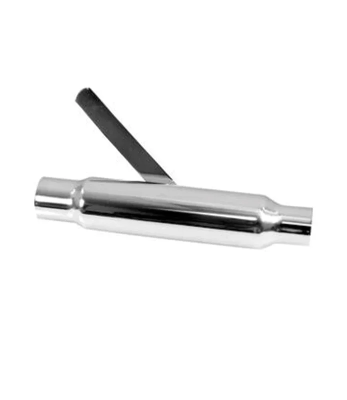 Scarico Moto Universale « Shorty » Cromato