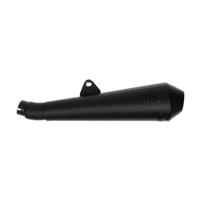 Scarico per Moto Guzzi V7 – Tromb Inox Nero – Mass