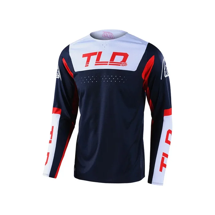 SE Pro maillot Fractura navy/rouge