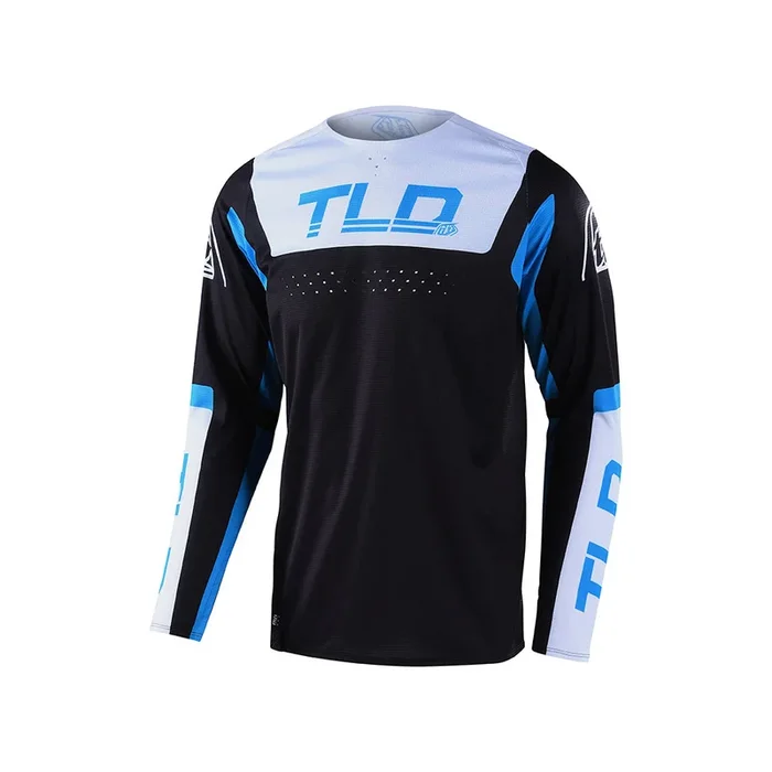 SE Pro maillot Fractura noir/bleu