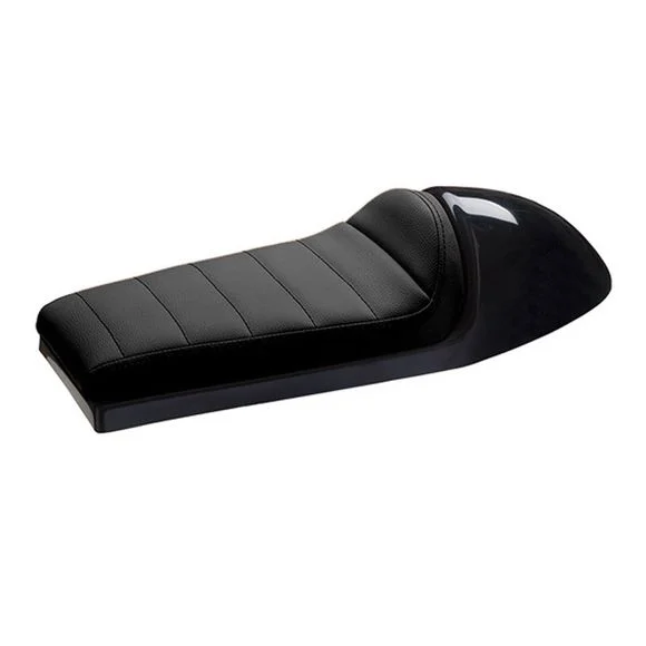Selle confort Brazoline Café Racer avec dosseret Universel – Noir Ref : CSCR1