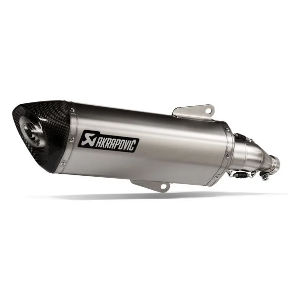 Silencieux Akrapovic Inox embout Carbone – Gris Ref : SA0061 / 18114472