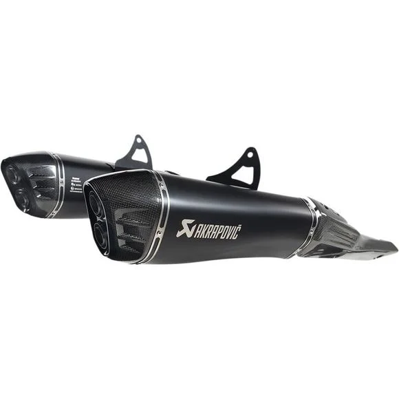 Silencieux Akrapovic Titane noir embout carboneSUZUKI 1300 GSX 1300 HAYABUSA R ABS – 2021 – 2024Ref : S-S13SO4-HRAATBL / 18114158