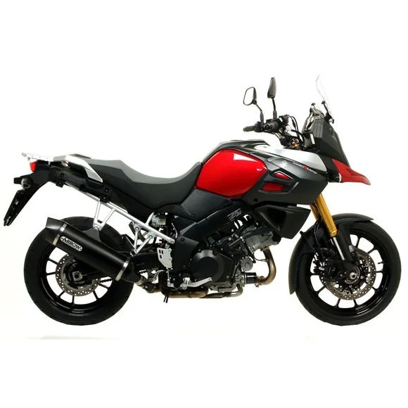 Silencieux Arrow Alu dark Maxi race-tech embout carbone Ref : 71816AKN