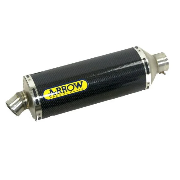 Silencieux Arrow Alu dark Race-tech embout acier – Noir Ref : AW0212 / 71706AKN