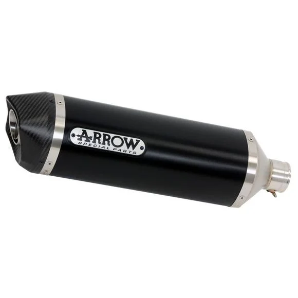 Silencieux Arrow Alu Dark Race-tech embout carbone Ref : 71874AKN