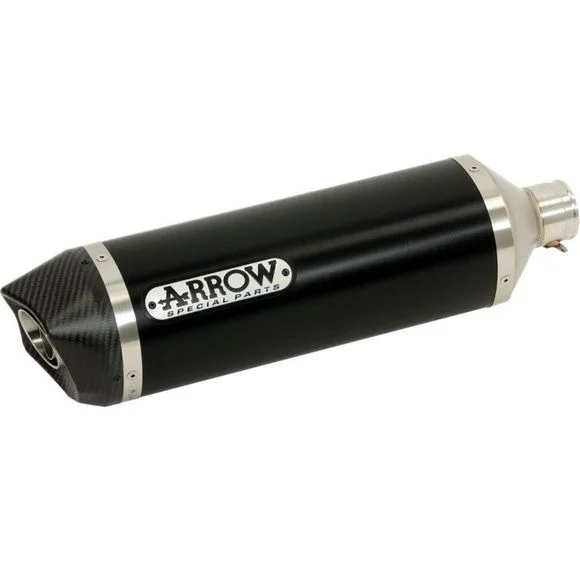 Silencieux Arrow Alu Dark Race-tech embout carbone Ref : 73509AKN