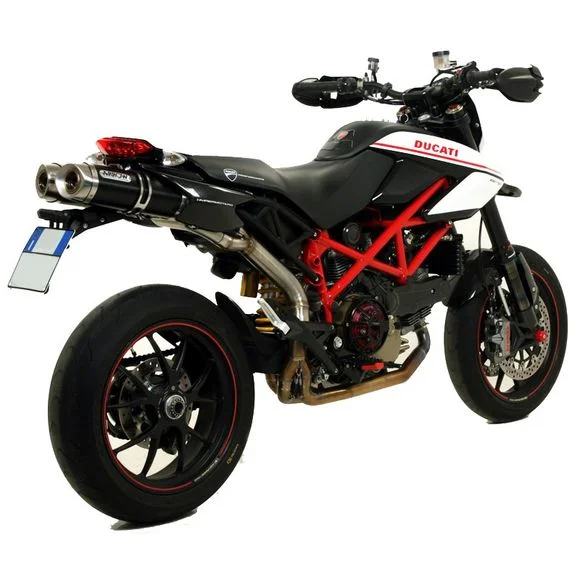 Silencieux Arrow Alu dark Street thunder embout carbone Ref : 71730AKN