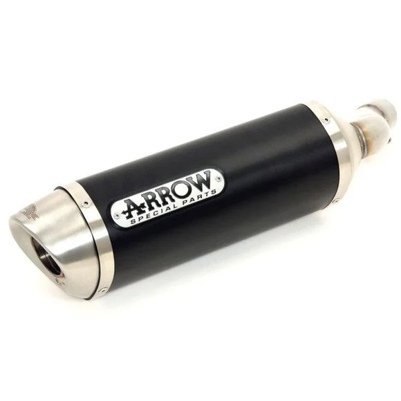 Silencieux Arrow Alu dark Thunder embout inox – Noir Ref : AW0224 / 71729AON
