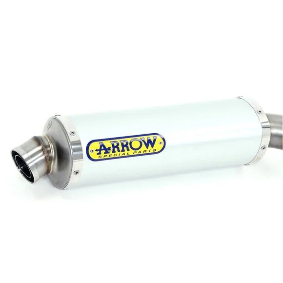 Silencieux Arrow Alu Maxi race-tech embout acier Ref : 71698AO