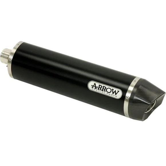 Silencieux Arrow Alu Maxi race-tech embout carbone Ref : 71746AKN
