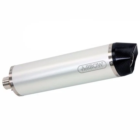 Silencieux Arrow Alu Maxi race-tech embout carbone Ref : 71925AK