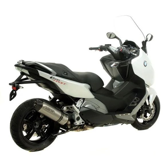 Silencieux Arrow Alu Race-tech embout carboneBMW 650 C 650 GT (0133) – 2012 – 2015Ref : 73508AK