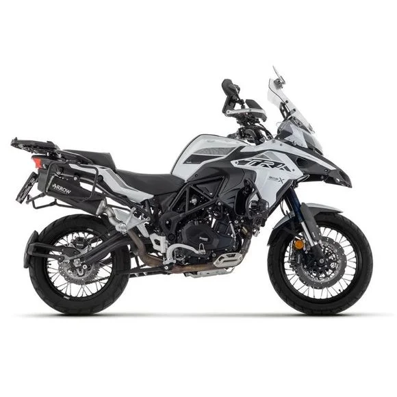 Silencieux Arrow indy race evo alu noir – NoirBENELLI 500 TRK 502 X – 2021 – 2024Ref : AW0089 / 72644AKN
