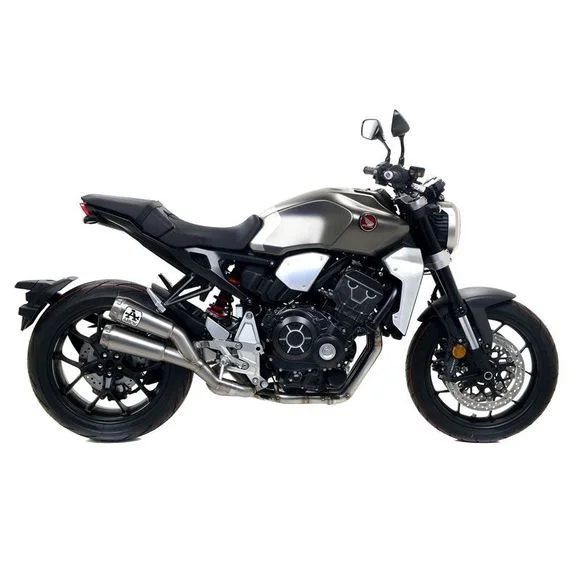 Silencieux Arrow Nichrom Double Pro-race embout Acier Ref : 71885PRI