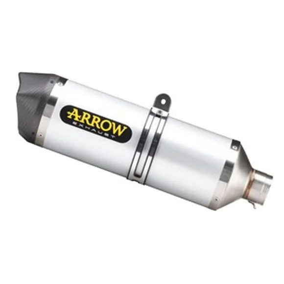 Silencieux Arrow Race-tech Alu embout carbone – Gris Ref : AW0353 / 71901AK