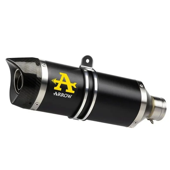 Silencieux Arrow THUNDER ALU DARK EMBOUT CARBONE – Noir Ref : AW0388 / 71931AKN