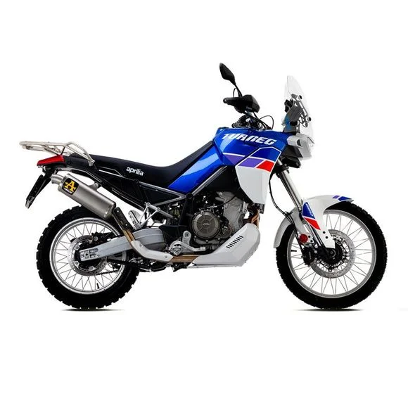 Silencieux Arrow Titane Indy-race embout acier – GrisAPRILIA 660 TUAREG 660 – 2021 – 2024Ref : AW0014