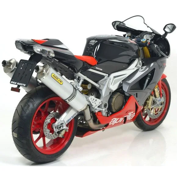 Silencieux Arrow Titane Race-tech embout acier Ref : 71677PO