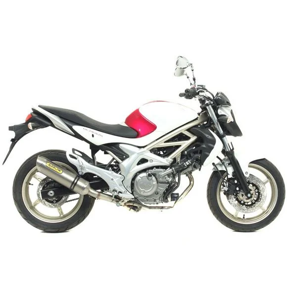 Silencieux Arrow Titane Street thunder embout acier Ref : 71143PO