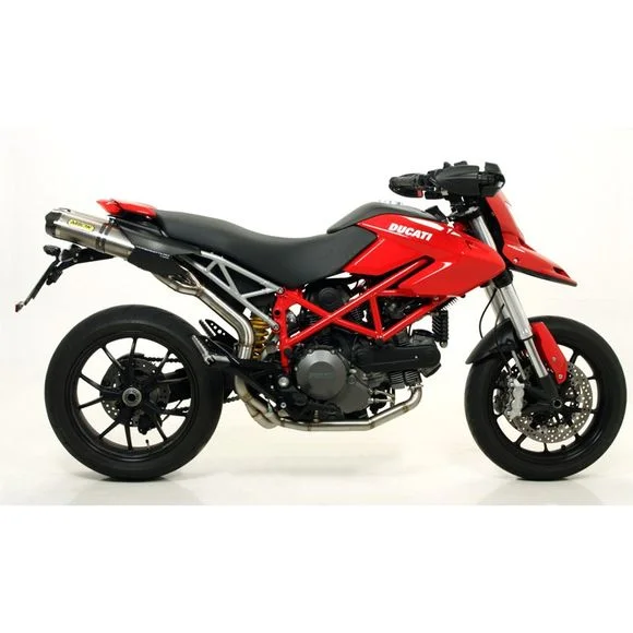 Silencieux Arrow Titane Street thunder embout carboneDUCATI 796 796 HYPERMOTARD – 2009 – 2012Ref : 71782PK
