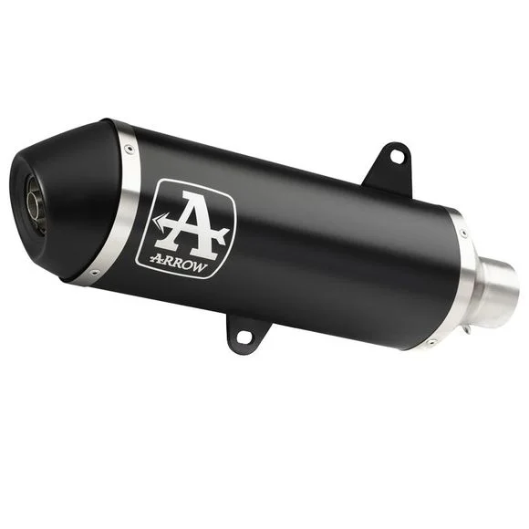 Silencieux Arrow Urban Alu Dark embout noir mat Ref : AW0034 / 73501ANN