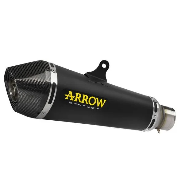 Silencieux Arrow X cone nichrom Dark embout carbone – Noir Ref : AW0273 / 71817XKN
