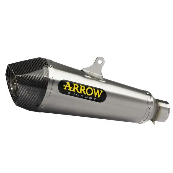 Silencieux Arrow X-kone Nichromembout carbone – Gris Ref : AW0500 / 71818XKI