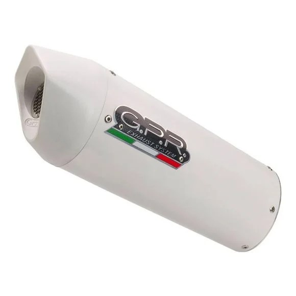 Silencieux GPR ALBUS WHITE EVO4KAWASAKI 900 Z 900 A2 ABS (ZR900H) – 2021 – 2024Ref : GPR0917 / E5.K.177.ALB