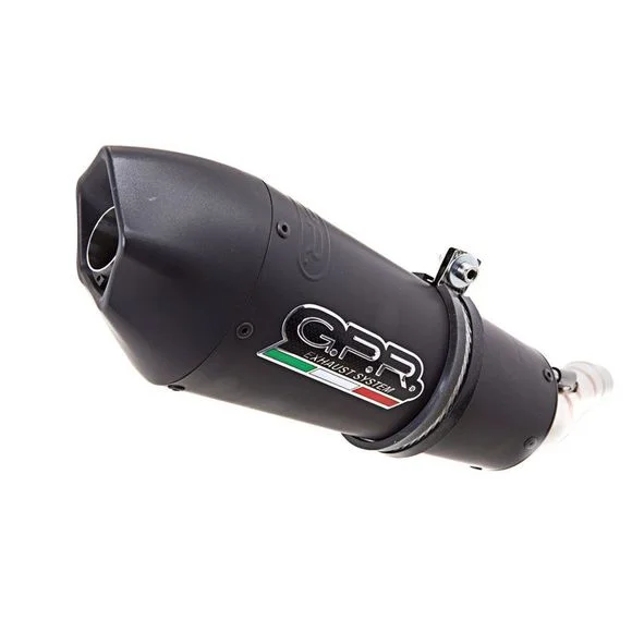 Silencieux GPR ANNIVERSARY BLACK TITANIUMBMW 1200 R 1200 RT ABS (0A03) – 2015 – 2017Ref : BMW.77.GPAN.BLT