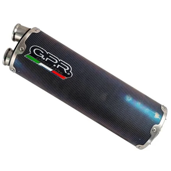 Silencieux GPR DUAL POPPY – Noir Ref : GPR0192 / E5.BM.94.DUAL.PO