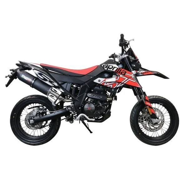 Silencieux GPR FURORE NERO EVO4 – NoirAPRILIA 125 RX 125 – 2021 – 2024Ref : GPR0930 / E5.A.75.CAT.FNE4