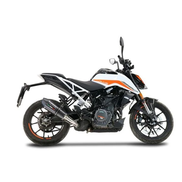 Silencieux GPR GP EVO4 POPPY – NoirKTM 390 390 DUKE ABS – 2021 – 2023Ref : GPR0843 / KT.208.GPAN.PO
